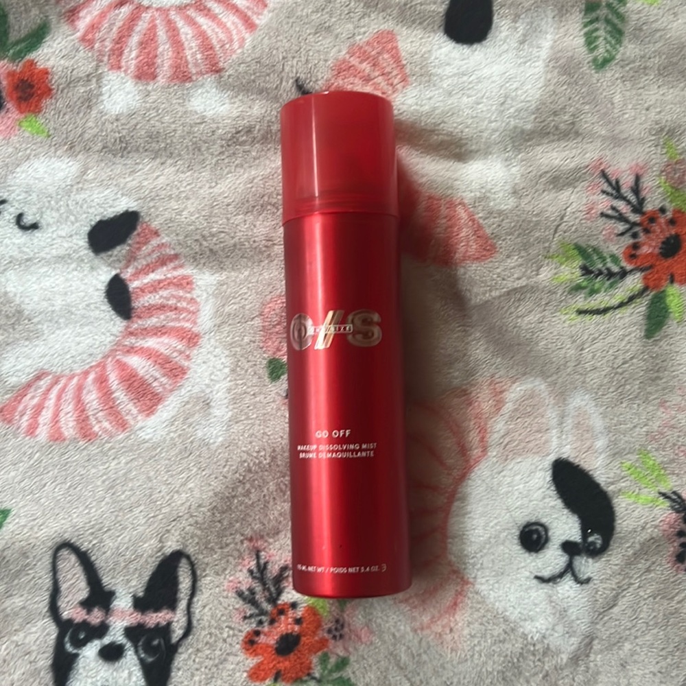 One size go off make up dissolving mist